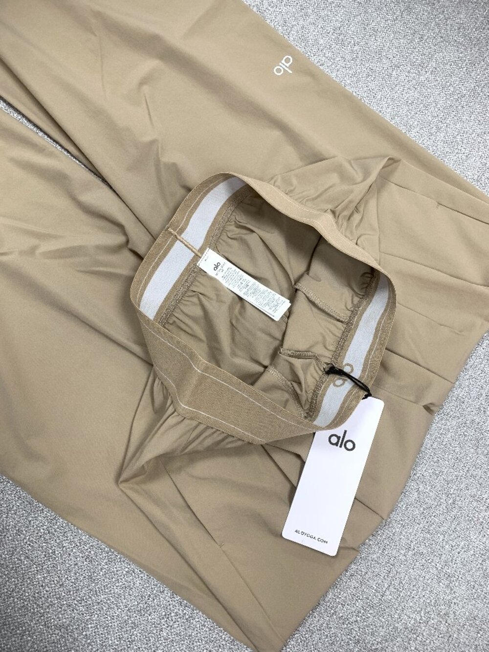Alo Yoga Suit Up Trouser Gravel (Regular)Sizes XS-L💛Elastic waistband - Picture 7 of 10